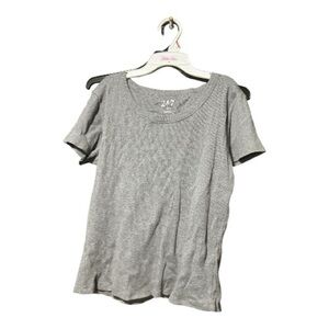 24/7 Women's Classic Gray Short Sleeve Tee